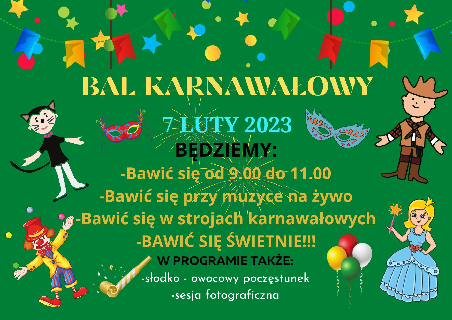 You are currently viewing BAL KARNAWAŁOWY 2023