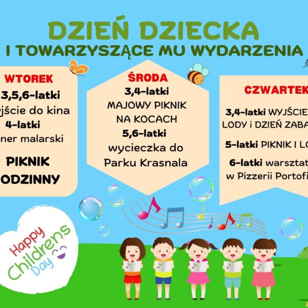 PLAN OBCHODÓW DNIA DZIECKA