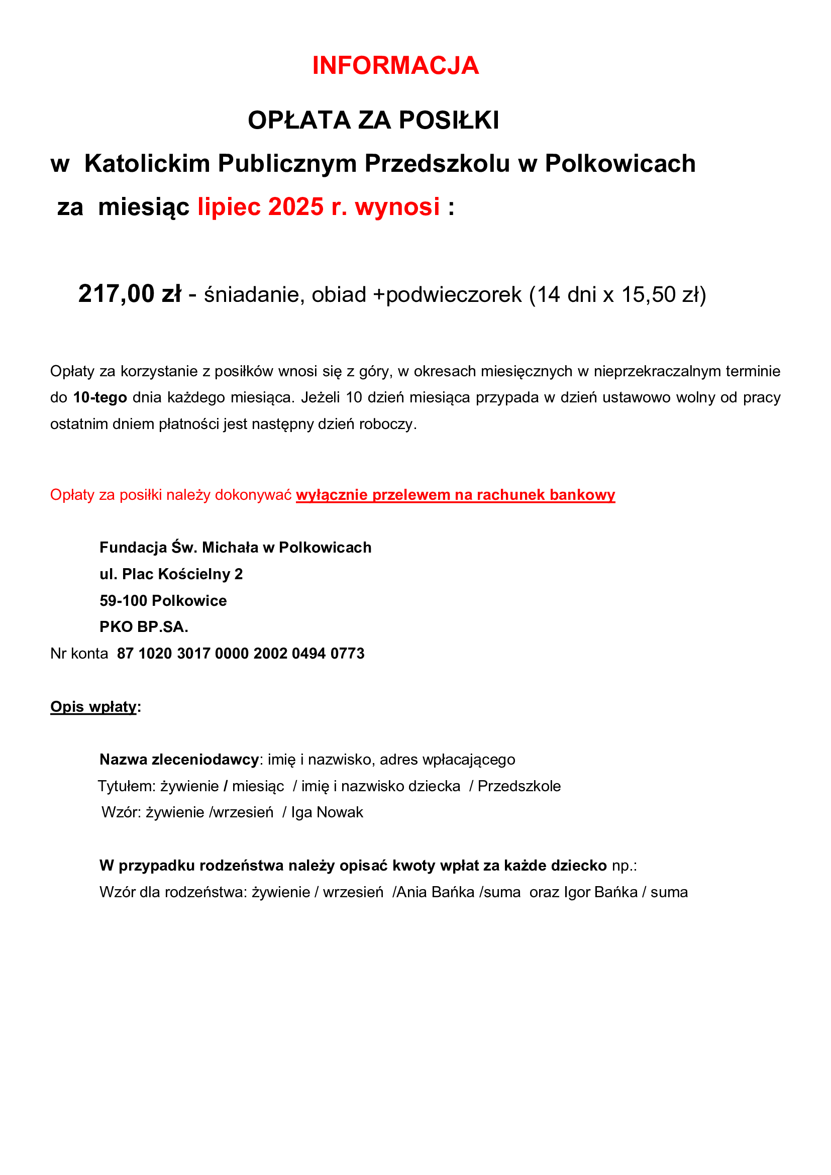 INFORMACJA-OPŁATY-ZA-07-2025-przedszkole (1)