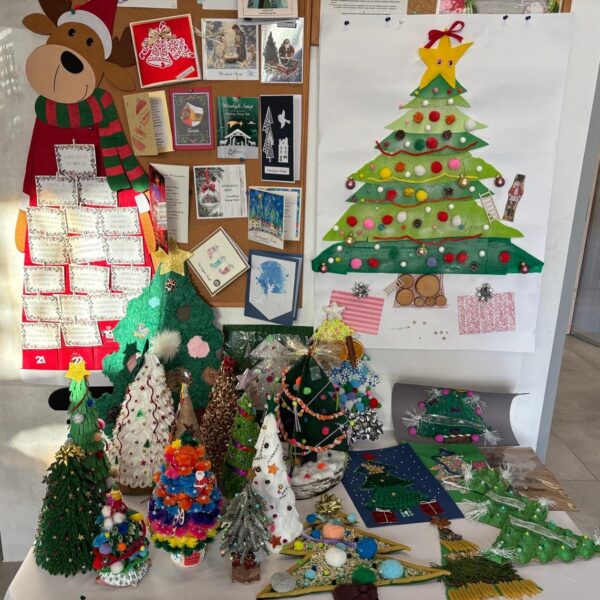 Rozstrzygnięcie konkursu plastycznego „Sensoryczna choinka”