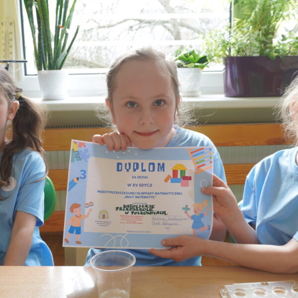 XV Edycja Międzyprzedszkolnej Olimpiady Matematycznej: „Mały Matematyk”,